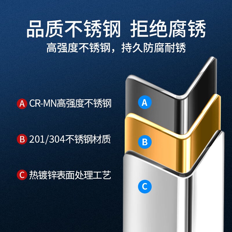 加厚201不锈钢空调外机支架大1匹大1.5匹2P匹3匹5PV空调通用三角