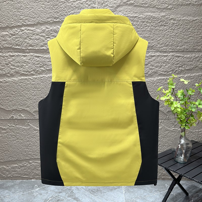 秋冬季13青少年羽绒n棉马甲12岁男孩14初中学生马夹背心15大童外