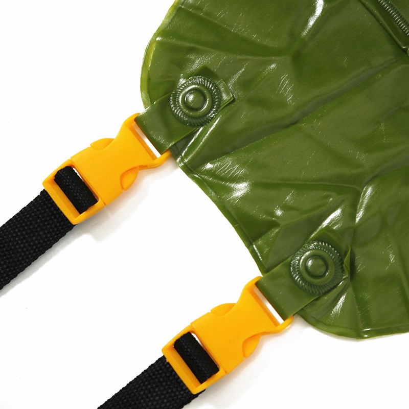 水裤不带鞋吊带半身雨裤皮裤半衩逮鱼连体雨M衣防水钓鱼裤皮衣渔