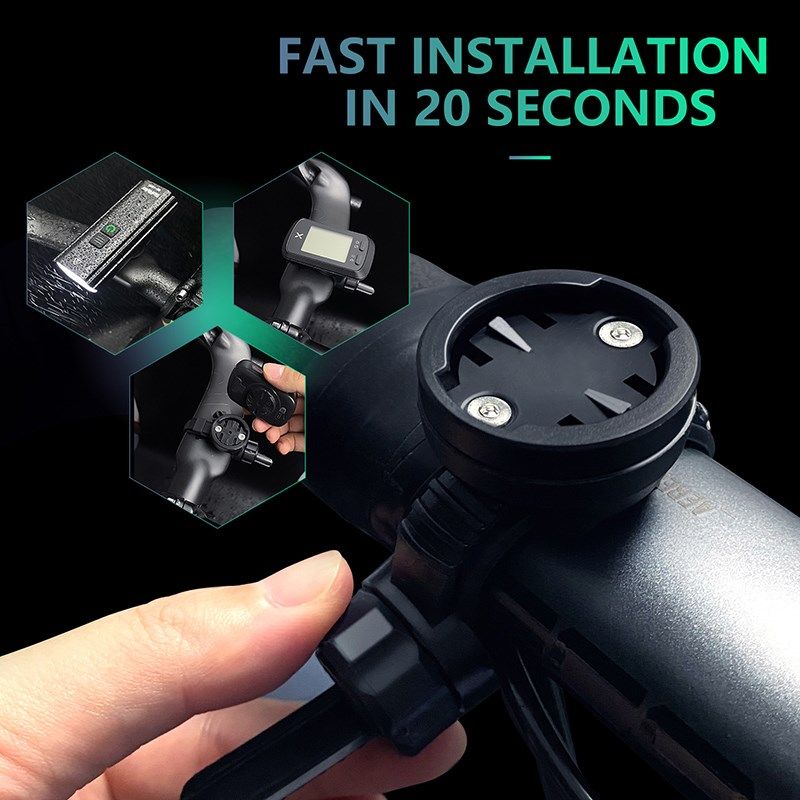 友骑自行车码表车把绑带支架适用佳明行者黑M鸟迹驰迈金底座可调