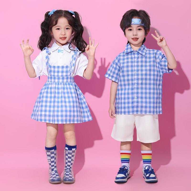 六一儿童表演服装幼儿园r毕业班服合唱演出服舞蹈啦啦队小学生英