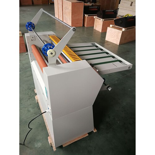 FM-8670B/8670C重型覆膜机 钢辊带防卷输送带覆膜机 可带油加温