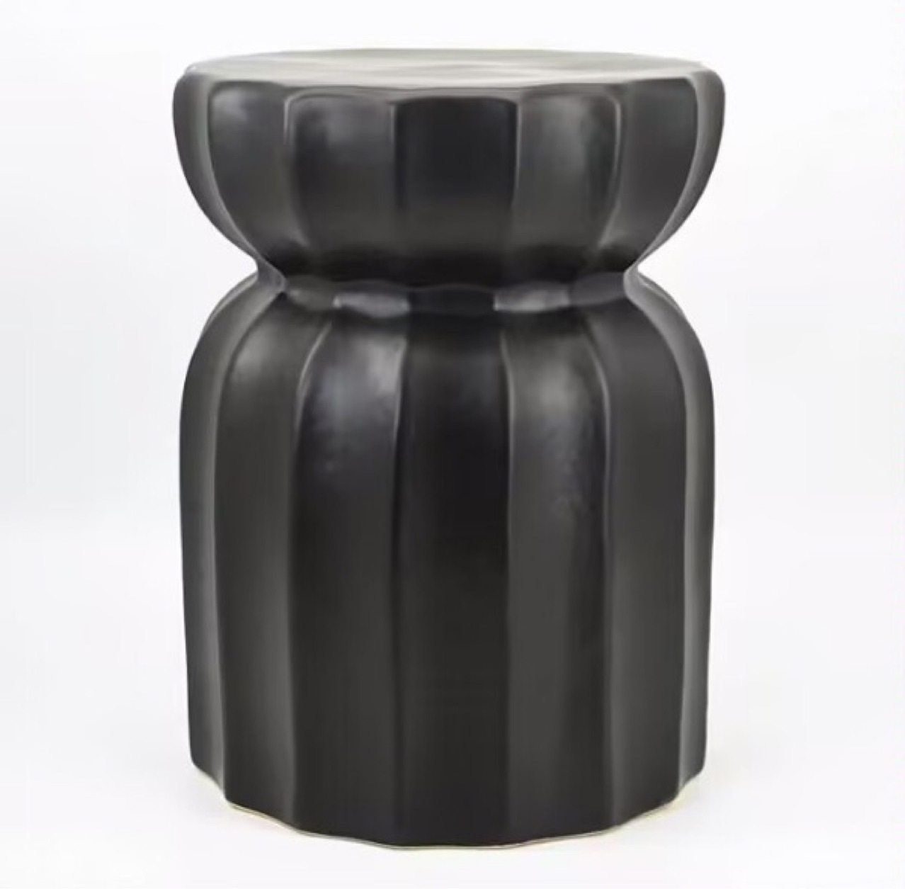 亚光黑色陶瓷鼓凳家具摆件,模玩/动漫/周边/娃圈三坑/桌游,文化/体育周边,淘宝优惠券,粉丝福利购,淘宝优惠卷