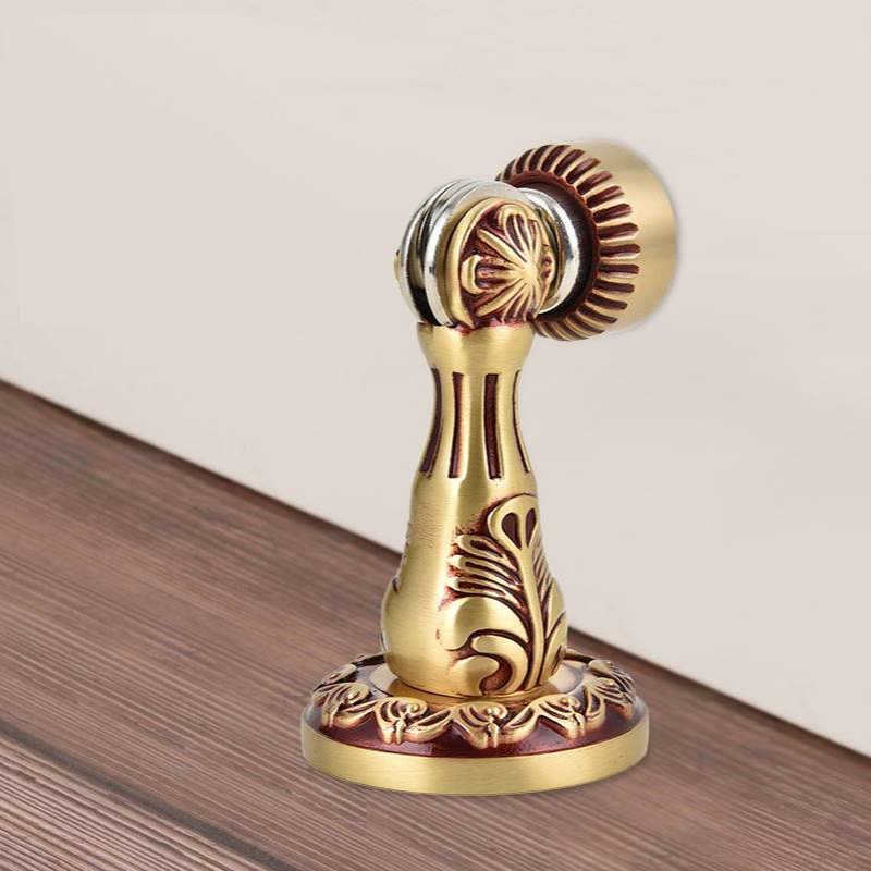 纯铜强磁门吸欧式房门门吸墙装门档门阻纯铜磁力地吸厂家批发