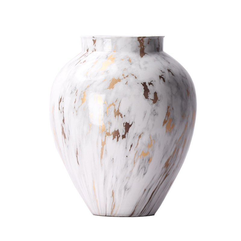 新中式现代陶瓷花瓶轻奢家居装饰品客厅桌面摆件描金陶瓷花瓶摆件,模玩/动漫/周边/娃圈三坑/桌游,文化/体育周边,淘宝优惠券,粉丝福利购,淘宝优惠卷