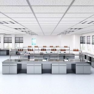 全钢钢木实验室工作台超净试验室操作台理化板化学实验室中央台