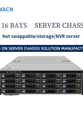 3u16盘位服务器机箱热插拔存储NVRE-ATX