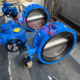 D941X dn300开关型调节型电动软密封蝶阀 16Q电动法兰橡胶蝶阀