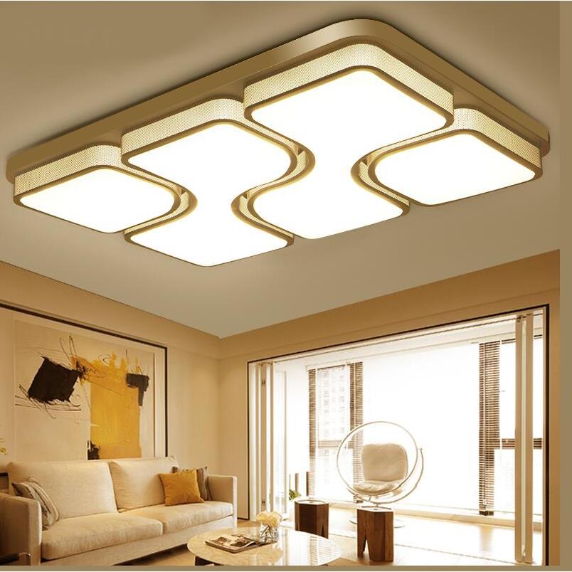 客厅灯长方形LED吸顶灯简约现代卧室灯家用创意饭厅阳台书房灯具