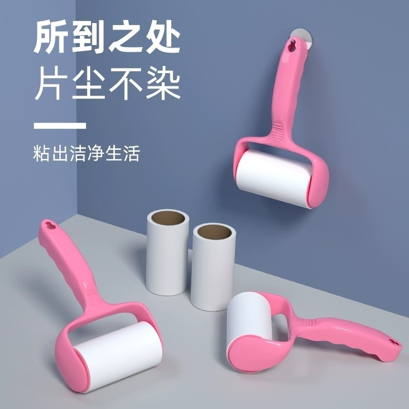 粘毛器滚筒替换芯衣服去毛刷撕纸猫咪狗毛床上毡滚刷可撕沾毛神器