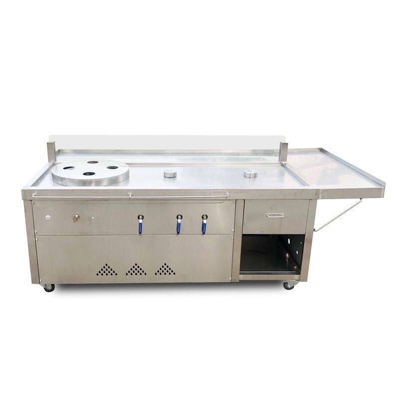商用蒸包炉煤气早餐店链锁包子馒头售卖台三孔保温电蒸汽炉台新款