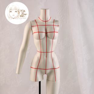 现货 三分大女SD16精准立裁打版人台bjd娃衣立裁制作工具玩具服装