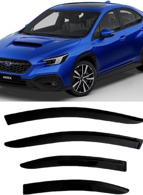 2022-2025  Window Visor Deflectors for WRX雨挡雨眉