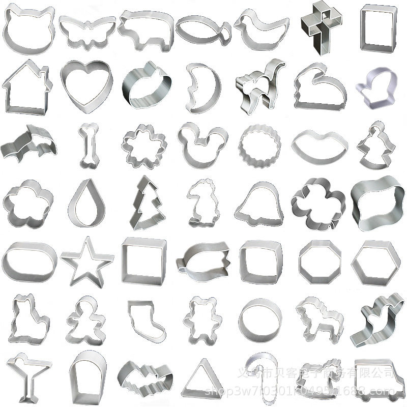 烘培模具 铝合金模子 小蛋糕模具 蔬菜切模型 凤梨酥圈