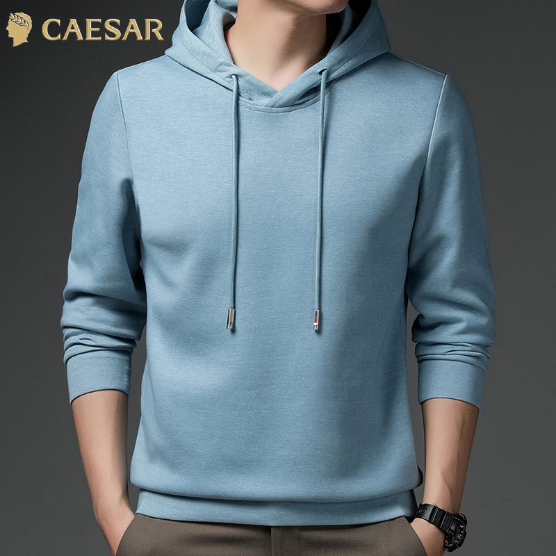 凯撒大帝2025春新款卫衣连帽套头时尚百搭帅气休闲舒适日常上衣J