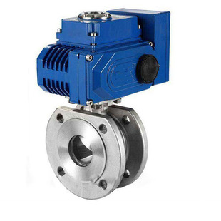 电动法兰球阀DN200 16C 常规智能开关型电动铸钢硬密封球阀Q941H