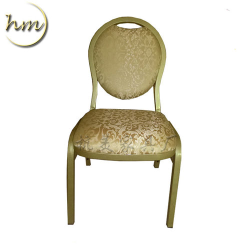 批发批发黄色花纹餐椅 铝合金软包椅子 饭店椅