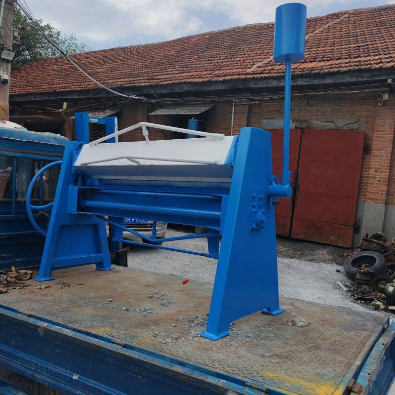 1.3米1.5米2米手动折边机 金刚网手动折弯机白铁皮风管折方机