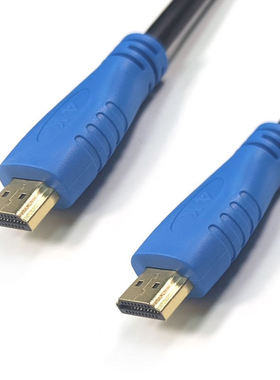 1.4版HDMI线 4K*2K 15米 OD 7.0 黑色光皮高清线 电脑连接线