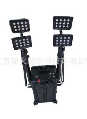 T139便携式移动照明系统施工抢险救援防汛箱灯LED应急泛光升降灯