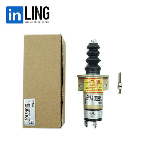 1504-12C2U1B1S1发电机组配件 汽车配件 熄火电磁阀1504-24C2U1B1