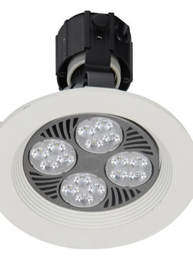 开孔138135MM嵌入式LEDPAR30支架PAR30灯架潜入式P30空架子灯杯