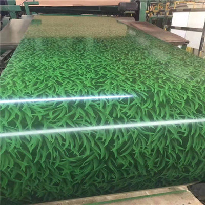 1060h240.5*1000小草印花彩铝板油墨小草印花彩铝卷冬青印花彩铝