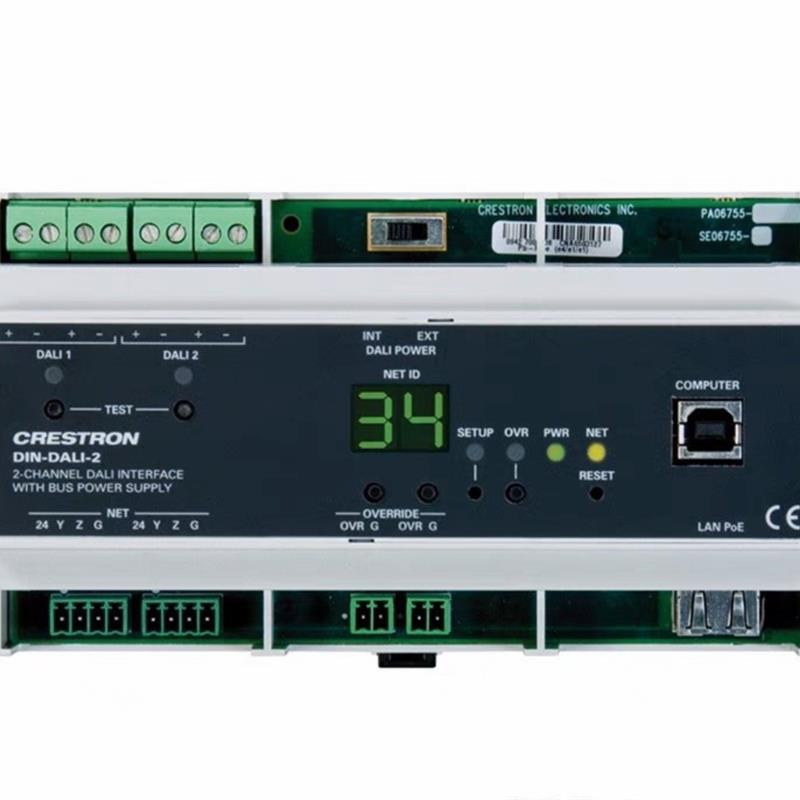 Crestron DIN-DALI-2 快思聪无极调光智能模块议价