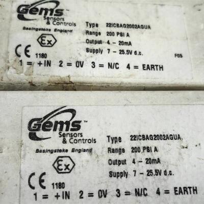 GEMS捷迈22ICBAG2002AGUA压力感测器全新原厂议价出