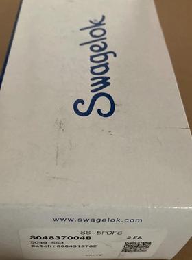 Swagelok SS-5PDF8不锈钢提升旋塞螺纹阀帽针阀 1/2 FNPT