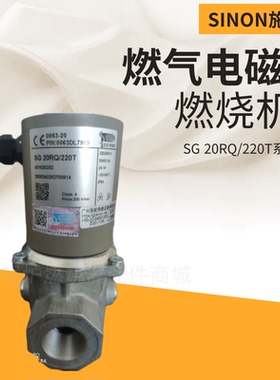 SINON施能SG25RQ/220T 50RQ 15RQ 40RQ SG20RQ/220T燃气电磁阀