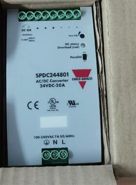 瑞士佳乐开关电源SPDC244801 24VDC-20A全新原装现货