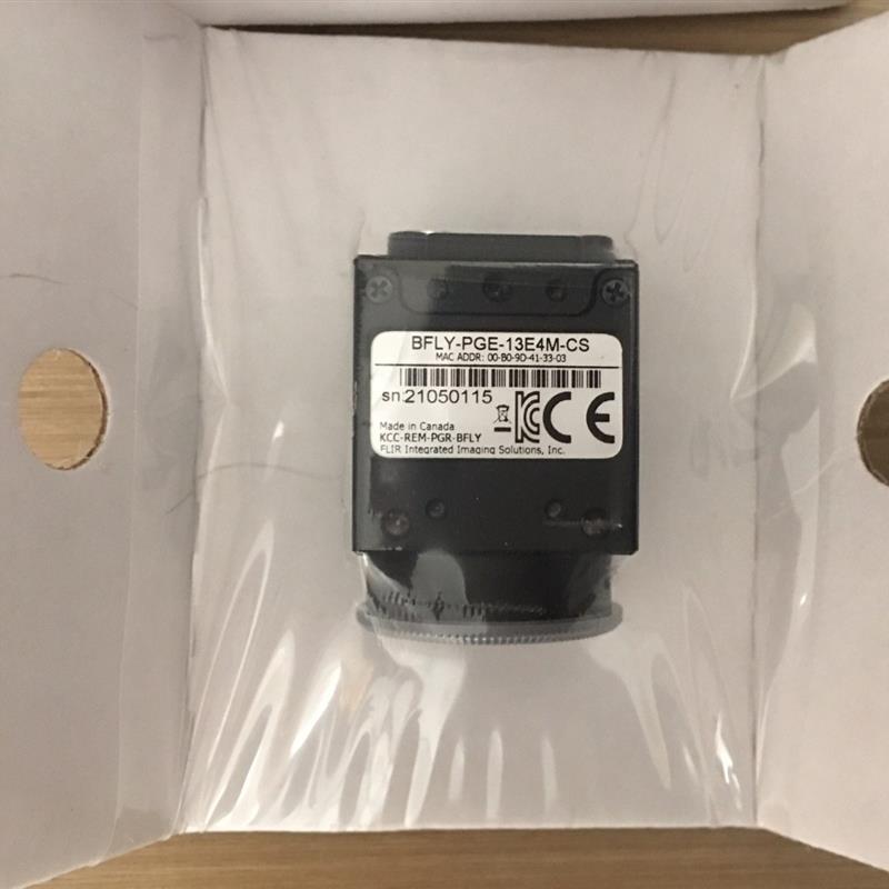 原灰点相机BFLY-PGE-13E4M-CS 130万黑白工业相机网口1/1.8