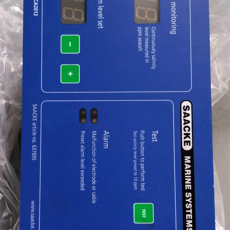 SCA2012扎克SAAKE盐度控制面板现货议价