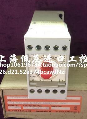 多德AI931安全继电器AI 931.63  5-50VG UH220V议价