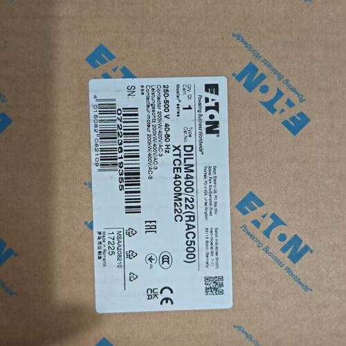 伊顿穆勒DILM400/22(RAC5