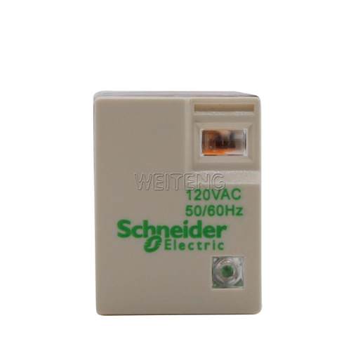 9年老店  RXM4LB2F7 120VAC 小型继电器 14脚触点常开常闭