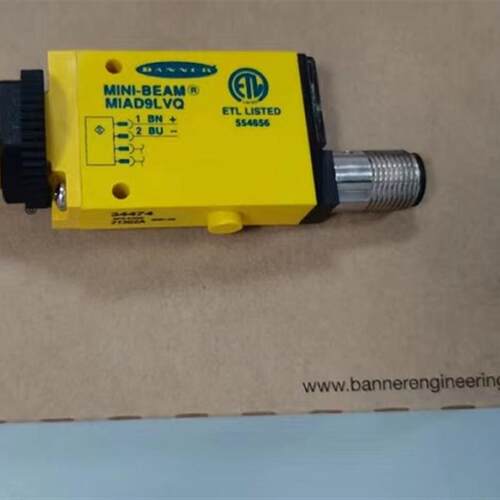 MIAD9LV MIAD9LVQ MIAD9LVAG美国BANNER邦纳传感器, 全新原装询价