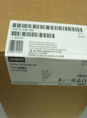 6ES7516-3FN01-0AB0 S7-1500CPU 1516F-3PN/DP 6ES75163FN010AB0