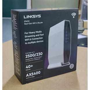 Linksys领势 E9450 AX5400稳定的千兆WiFi6 路由器 全新原装