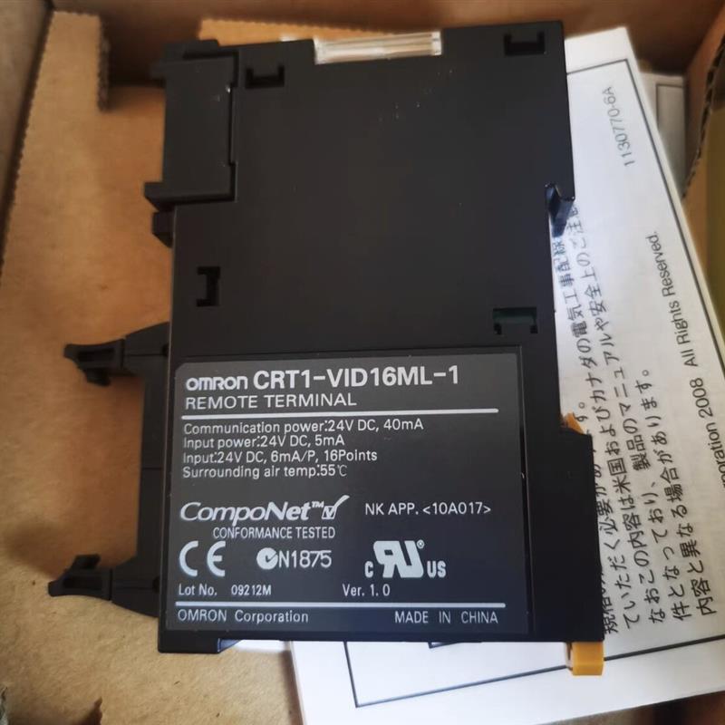 PLC模块CRT1-VID16ML-1全新原包装现货