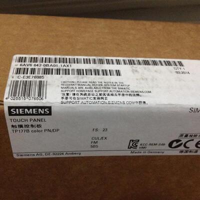 6AV6642-0BA01-1AX1  TP177B 6  PN/DP触摸屏6AV6 642-0BA01-1AX1