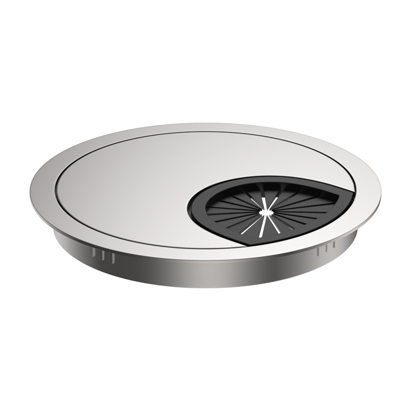 洞盖电源线电脑办公桌穿线孔盖板台面封口多功能桌面孔塞桌洞线50