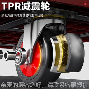 工小推车平板沪车家用搬车运车拖快递便609携手拉车折拉货车叠手