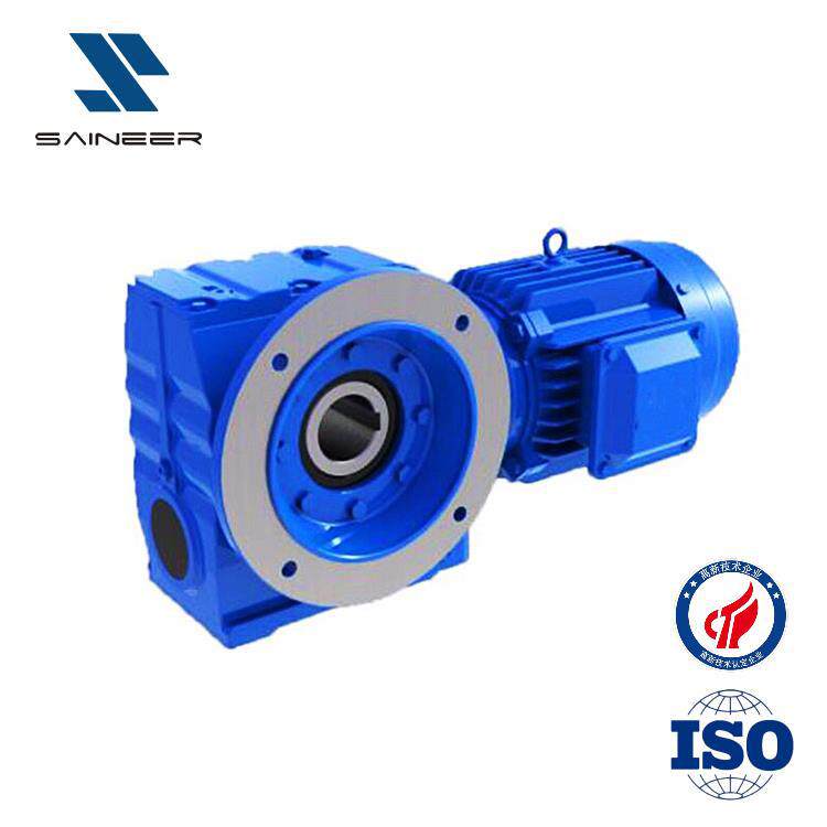 现货赛尼尔S系列实心轴涡轮减速机 SA87电机减速机厂家批发