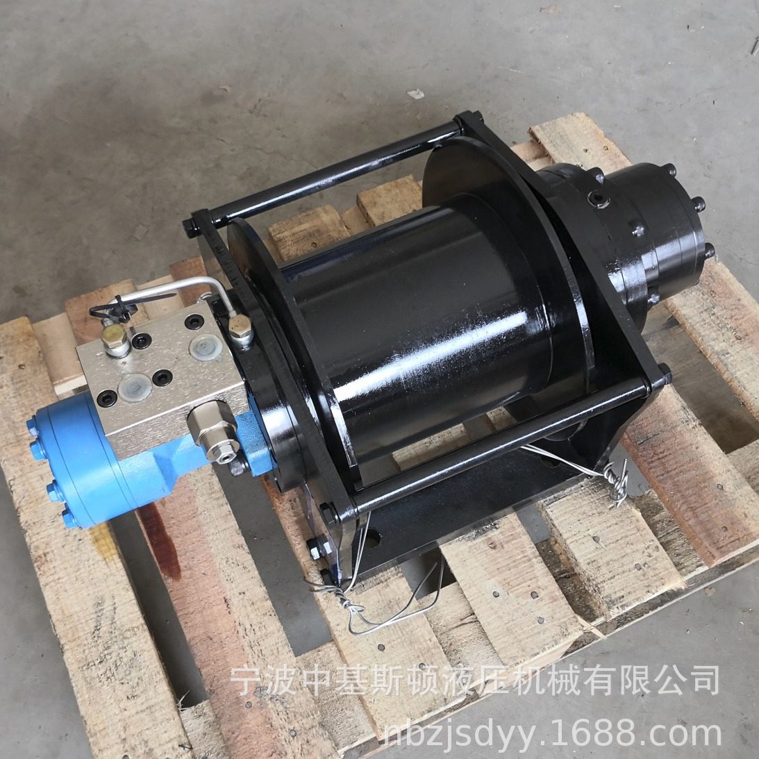 JW1000单绳拉力1吨10KN液压绞车带离合器自由下放卷扬机