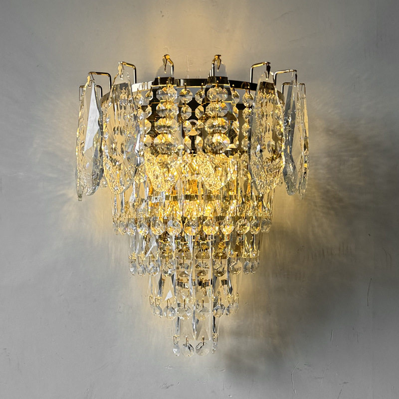 意式轻奢客厅水晶壁灯卧室餐厅床头灯高级氛围感现代高端墙壁灯具,模玩/动漫/周边/娃圈三坑/桌游,文化/体育周边,淘宝优惠券,粉丝福利购,淘宝优惠卷
