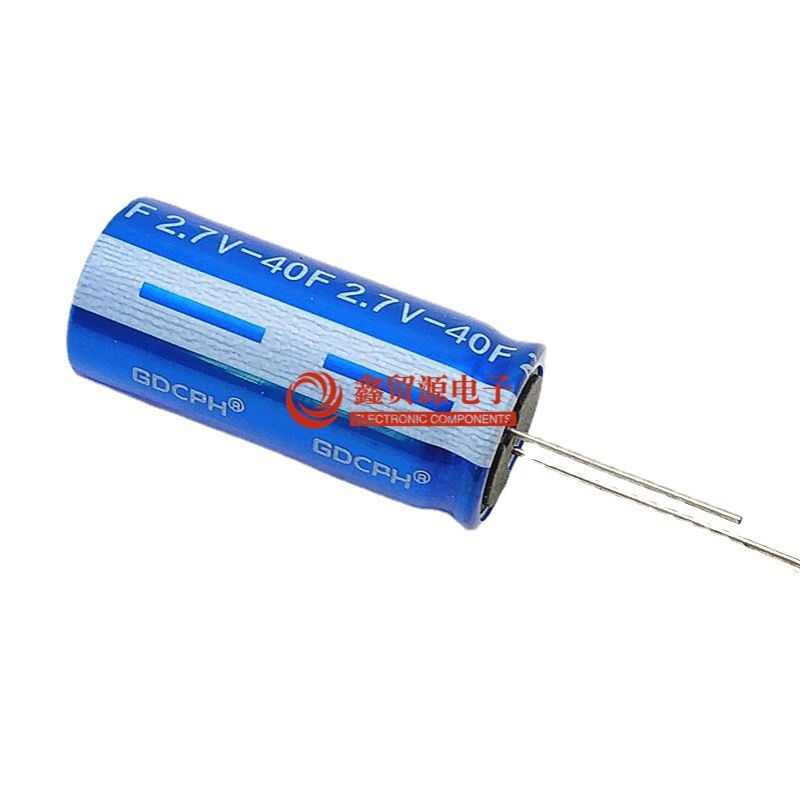 2.7V 40F 超级法拉电容 2.7V40F HP-2R7-J406UY LR KAMCAP