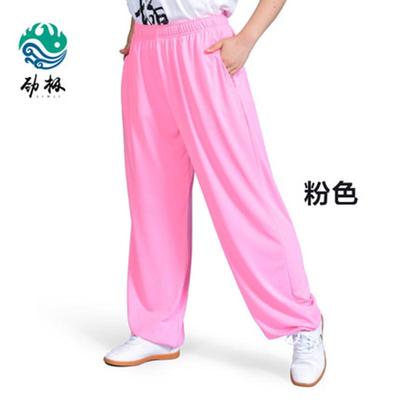 高货严选太极裤牛奶丝武术