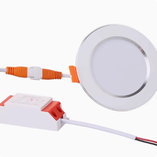 电梯轿厢筒灯 LED筒灯2.5寸嵌入式照明灯7W 开孔75-85mm 220V 24V